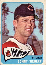 1965 Topps Baseball Cards      096      Sonny Siebert